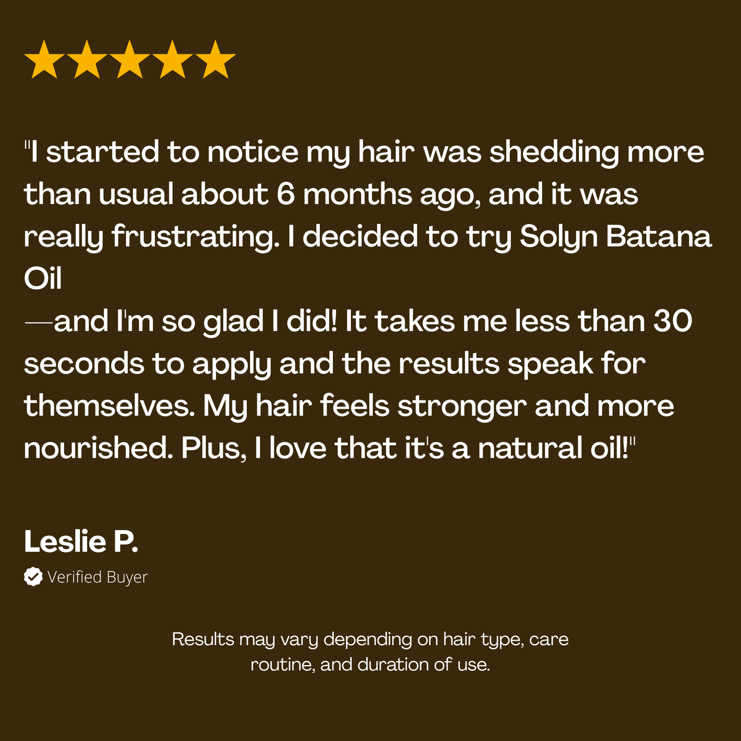 Authentic Honduran Batana Oil